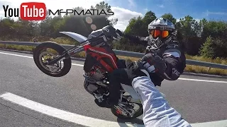 Supermoto street STUNTS Ride | We gonna take you higher!