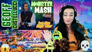 Geoff Castellucci "Monster Mash" Low Bass Singer Cover REACTION by Vocal Coach and Opera Singer LIVE