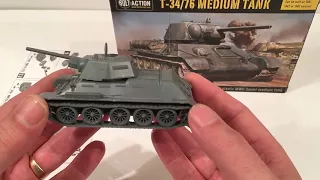 Bolt Action T 34 76 Unbox and Construction