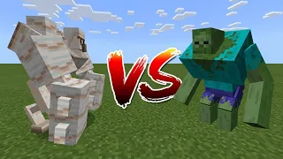 Minecraft mobs vs mobs in Minecraft #stone gamer #long video 📷