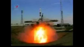 Пуск РКН Союз-ФГ с ТПК Союз ТМА-05М (Soyuz TMA-05M)