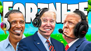 US Presidents Play Fortnite