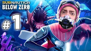 alanzoka jogando Subnautica Below Zero - Parte 1