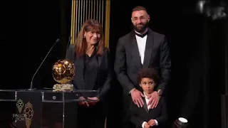 Karim Benzema (Ballon d'Or 2022) sacré discours