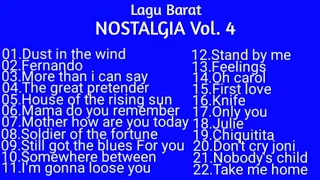 Lagu Barat NOSTALGIA - Vol 04