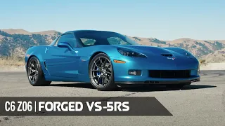 Chevrolet C6 Z06 Corvette on Apex VS-5RS Forged Wheels