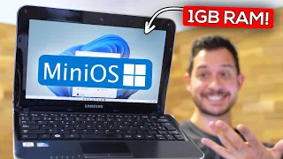 Instalo MiniOS, el WINDOWS que RESUCITA cualquier PC!!