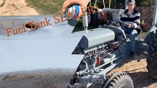 Fixing The Massey Ferguson Fuel Tank and Test Run!