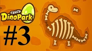 Безумный ДИНОПАРК #3 СБОРКА, СОЗДАНИЕ И ЭВОЛЮЦИЯ ДИНОЗАВРОВ в игре Crazy Dino Park