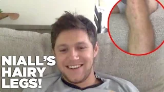 Niall Horan has some hairy legs!