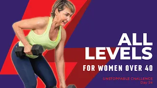 Total Body No Repeat Strength Workout for Women Over 40