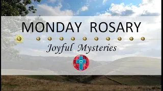 Monday Rosary • Joyful Mysteries of the Rosary 💙 ▶️ Scenic Meditation: Beautiful Landscape