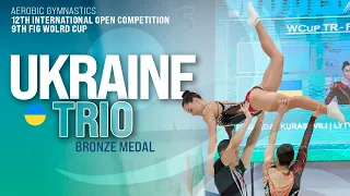 TRIO UKRAINE | 9th FIG World Cup Aerobic Gymnastics 2024 | Bronze Medal