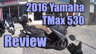 2016 Yamaha TMax 530 Review and Testride