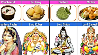 🕉️Hindu Gods and Their Prasad: A Guide to Sacred Food