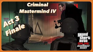 **ELITE** 4 Player Criminal Mastermind-Doomsday Heist Act 3 Finale - GTA V Online