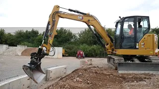 Useful Tips from an Operator's Perspective – Cat® 306 Mini Excavator with Cat TRS6 Tilt Rotator