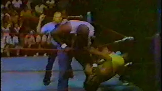 WWC Bala  Negra & Isaac Rosario vs Kareem Mohammad 1983