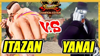 SFV CE 🔥 Itabashi (Zangief) vs Yanai (G) 🔥 Battle Lounge 🔥 Street Fighter 5