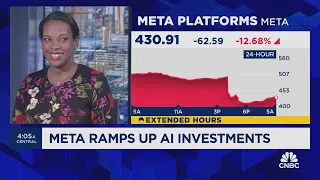 Meta's bet on AI will pay off for investors who aren't scared, says Sarah Kunst