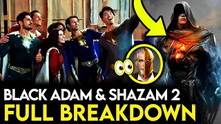 BLACK ADAM & SHAZAM 2 Trailer Breakdowns - New Details, JSA Suits & MORE!