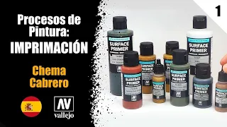 🇪🇸 #1 PROCESOS DE PINTURA: IMPRIMACIÓN por Chema Cabrero✨