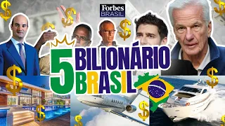 Fatos Em Alta - Os 5 maiores bilionários brasileiros de 2022 - Bilionários da Forbes Brasil