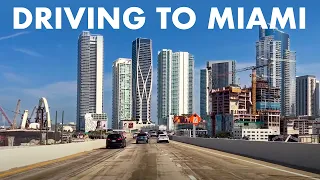 Driving Fort Lauderdale to Miami Beach via I-95 During Spring Break 2024