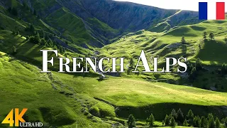 French Alps 4K Ultra HD • Stunning Footage French Alps, Scenic Relaxation Film with Calming Music