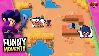 BIBI Baseball Warrior! ⚾ Pro Brawlers & Funny Moments, Fails, Glitches Brawl Stars 2019