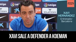 "Si es absurdo, si al final Koeman hizo un gran trabajo" - Xavi