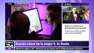 Moarte suspectă a unui român în Rusia. Tânărul, campion la Counter-Strike, a căzut de la etajul 9