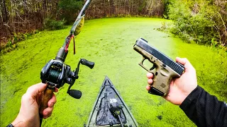 Fishing DANGEROUS Canals (SHOTS FIRED!!)