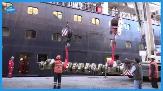 How To Replace Large Crankshaft For Cruise Ship. Dry-dock Process & Largest Piston Overhaul Process