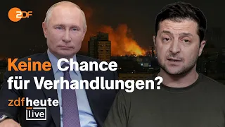 Putins Ukraine-Krieg - was Diplomatie noch ausrichten kann | ZDFheute live