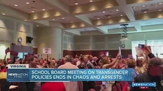 School board meeting over transgender rules becomes chaotic