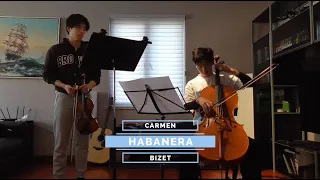 Carmen - Habanera - Violin/Cello Duet