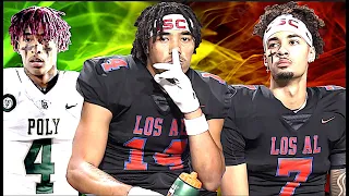 🔥🔥 EPIC SHOWDOWN ! Long Beach Poly vs Los Alamitos | CIFSS D1 Playoffs. Game had CRAZY D1 Athletes