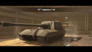 WoT blitz | топ 4 боя на Jagdpanzer E 100 | Стоит ли брать ягу