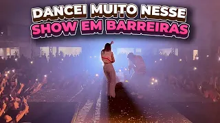 SUBI NO PALCO PARA DANÇAR NO SHOW DO ZE FELIPE EM BARREIRAS!!