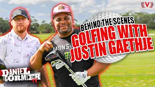 DC check-in with UFC's Justin Gaethje | Golf Course Edition: The Rematch | Daniel Cormier Check-In