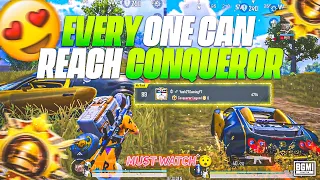 WOW!😍 | Everyone Can Reach Conqueror in C4S12 in BGMI | Survive Against Hackers in Solo Conqueror