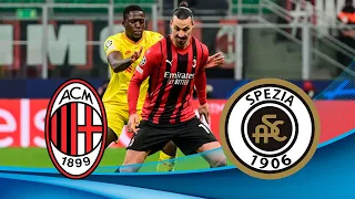 AC Milan vs Spezia 1-2 - Goals and Highlights - Serie A - 2021/2022 FIFA 22