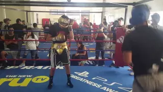 RYAN GARCIA SPARRING RUBEN MARTINEZ