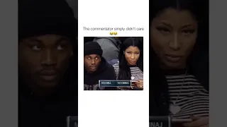 The commentator is so disrespectful #shorts #nickiminaj #meekmill # #pop #hiphop #music #nba #barbs