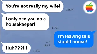 【Apple】My husband decided to kick me out of the house even though he was the one cheating on me!!