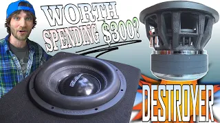 12" DESTROYER Subwoofer MOD!?!? Testing NEW Rockville Voice Coil Temperature w/ BIGGER Dust Cap