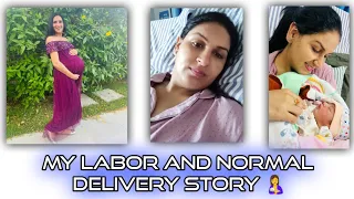 My Labor and Normal Delivery Story | Natural Birth Story in Hindi 🤱@RuchisHappyPlace