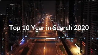 Google - Top 10 Year in Search 2020