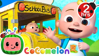 🚌Wheels on the Bus Playtime Song KARAOKE!🚌| 2 HOURS OF COCOMELON | Sing Along With Me! | Kids Songs